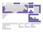Dark Project Mechanical Keyboard Keycaps - Violet Horizons PBT - ANSI & ISO