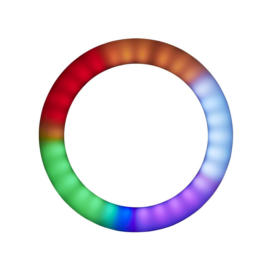 Hama LED Лампа със статив "SpotLight FoldUp RGB 102" LED-RGB, комплект за смартфон, сгъваема