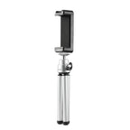 HAMA Mini Tripod "Fancy 2in1" for Mobile Phone and Camera 1/4", 16 cm, silver