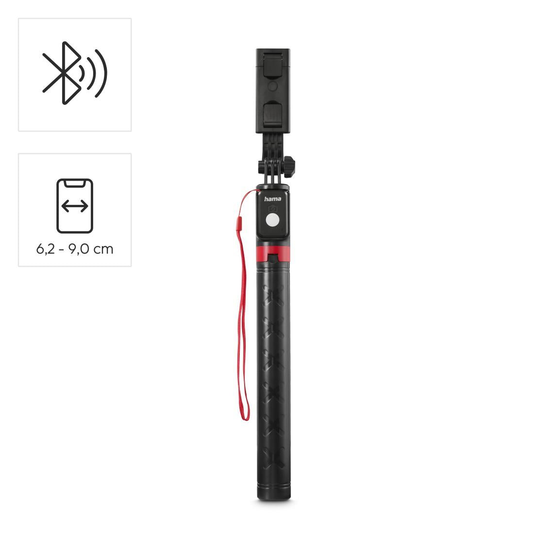 HAMA Трипод / Селфи стик, "Fancy Stand 170 II", 170 см, с Bluetooth дистанционен