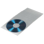 HAMA CD/DVD Protective Sleeves, 50 pcs, Transparent
