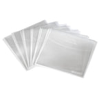HAMA CD/DVD Protective Sleeves, 50 pcs, Transparent