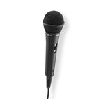 HAMA "Party" Dynamic Microphone, 2.5 m Jack Cable, Adapter, On/Off