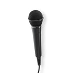 HAMA "Party" Dynamic Microphone, 2.5 m Jack Cable, Adapter, On/Off