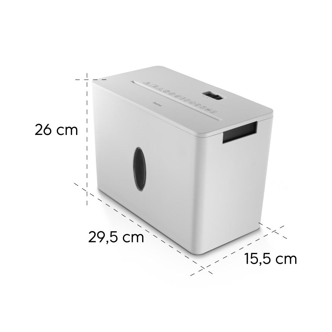 HAMA Шредер „Safe X40-W“, ниво на сигурност P4 T4 E3