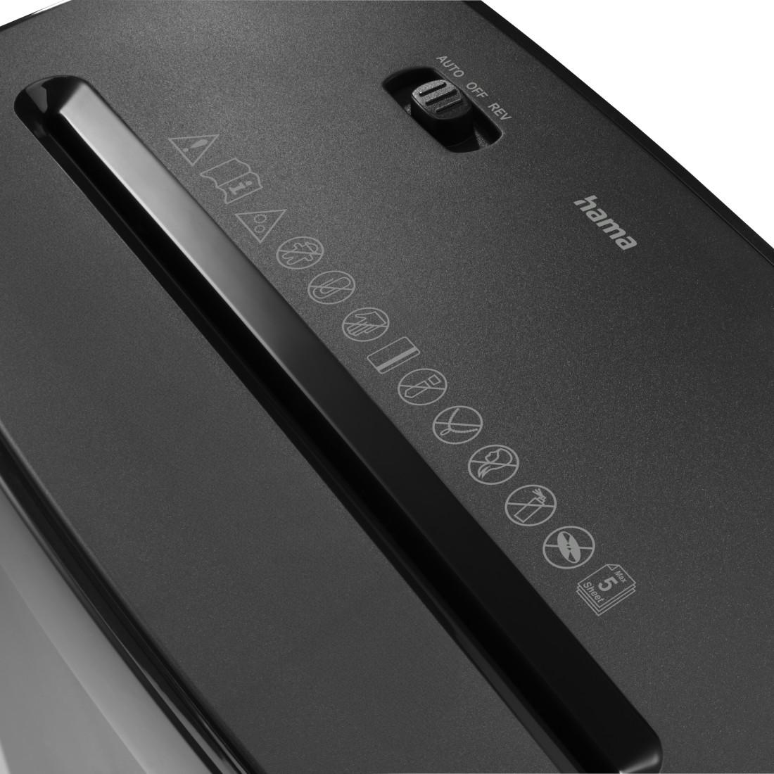 HAMA Шредер „Safe X50“, ниво на сигурност P4 T4 E3