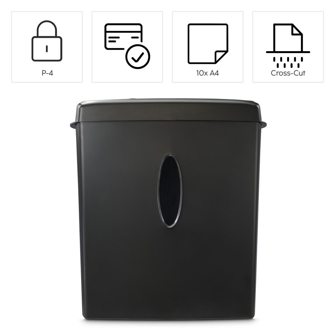 HAMA Шредер „Safe X100CD“, ниво на сигурност P4 T4 E3