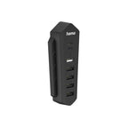 HAMA Hub for Playstation 5, 6in1 USB, (1x USB-C, 5x USB-A), black