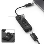 USB Hub, 4-Port, HAMA-200118