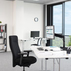 Monitor Desk Mount HAMA, Adjustable, Gas Spring, 13" - 35", 15 kg, Black