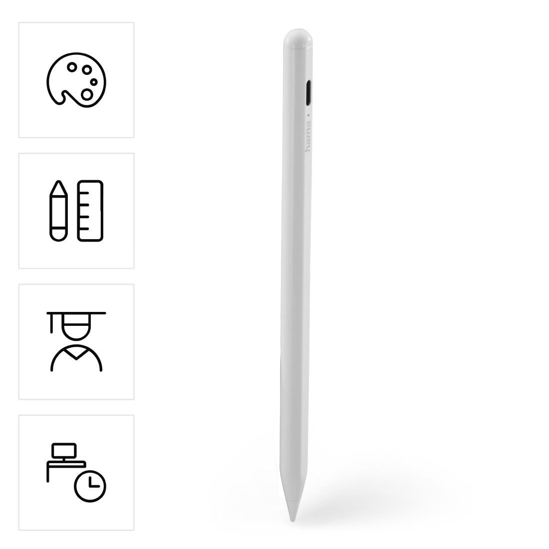 HAMA Писалка /стилус/ за таблет Apple iPad, "Scribble", висока точност, разпознаване на наклон