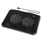Hama "Black Metal" Laptop Cooling Stand, 40 cm (15.6"), 126806