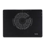 HAMA "Slim" Laptop Cooling Pad, ultra-flat, quiet, lightweight, up to 40 cm (15.6"), black