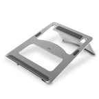 HAMA "Aluminium" Foldable Laptop Stand, up to 40 cm (15.6"), Silver
