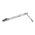 HAMA "Aluminium" Foldable Laptop Stand, up to 40 cm (15.6"), Silver