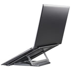 HAMA "Metal" Laptop Stand, 4-step tilt, foldable, up to 40 cm (15.6"), grey