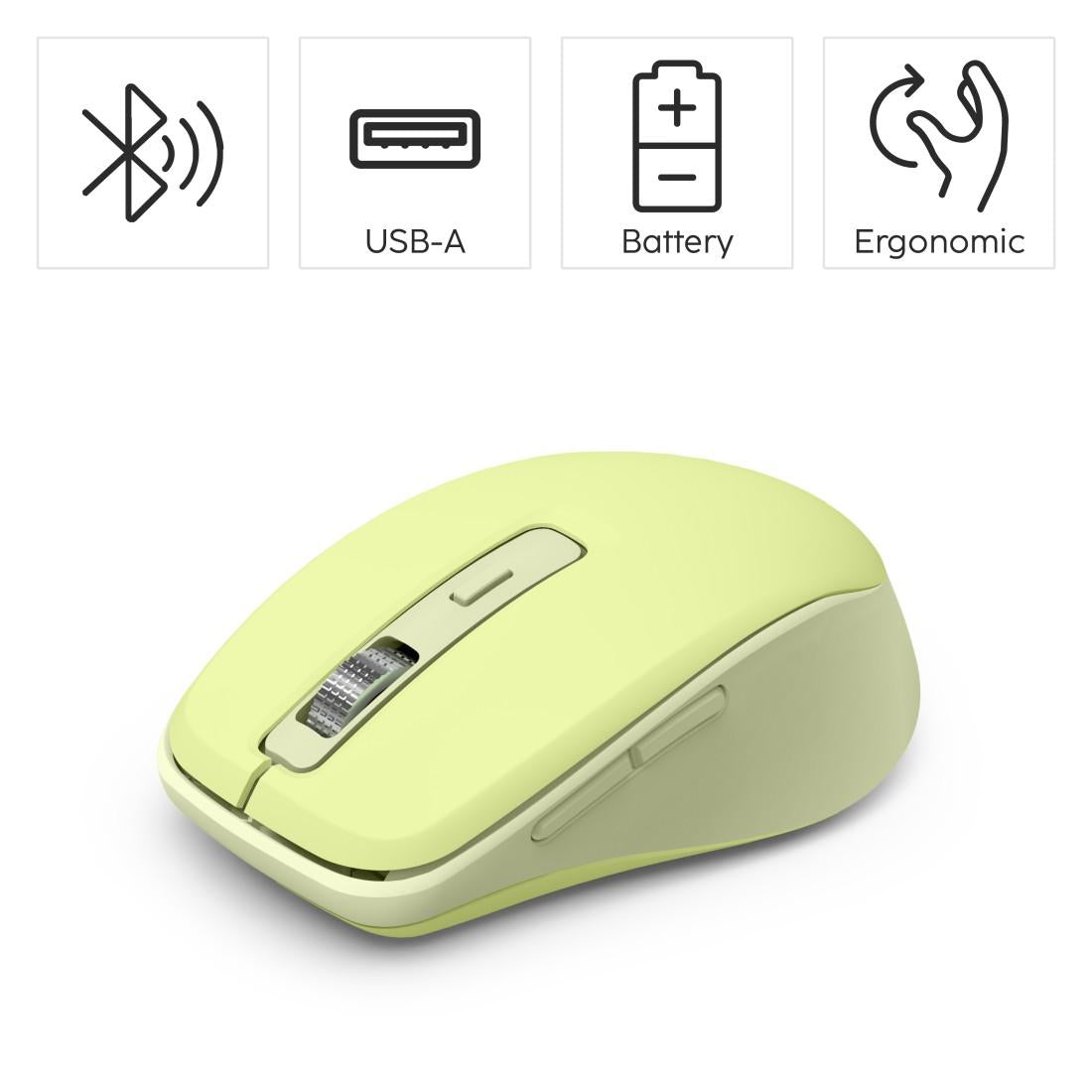 HAMA Безжична мишка „WM-450“, 2.4 GHz / Bluetooth, 7 бутона