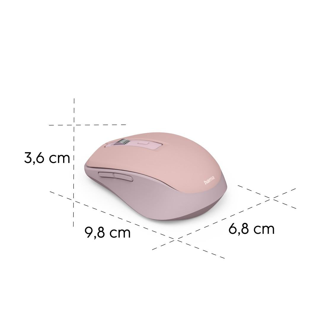 HAMA Безжична мишка „WM-450“, 2.4 GHz / Bluetooth, 7 бутона