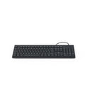 HAMA Wired Keyboard CK-100, Cyrillic, USB-C, USB-A