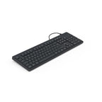 HAMA Wired Keyboard CK-100, Cyrillic, USB-C, USB-A