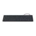 HAMA Wired Keyboard CK-100, Cyrillic, USB-C, USB-A
