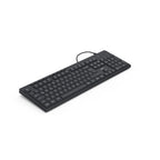 HAMA CK-200 Wired Keyboard, Cyrillic, USB-A, USB-C, Multimedia Keys