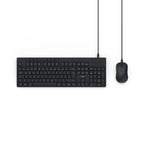 HAMA Wired Keyboard and Mouse Set CKM-200, USB-A, USB-C