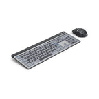 HAMA Комплект безжична клавиатура-мишка "WKM-750", Bluetooth & 2.4Ghz, кирилизирана