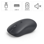 HAMA WM-100 Wireless Optical Mouse, 3 Buttons, Black