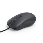 HAMA CM-200 Optical Mouse, 4-button, silent, wired, black