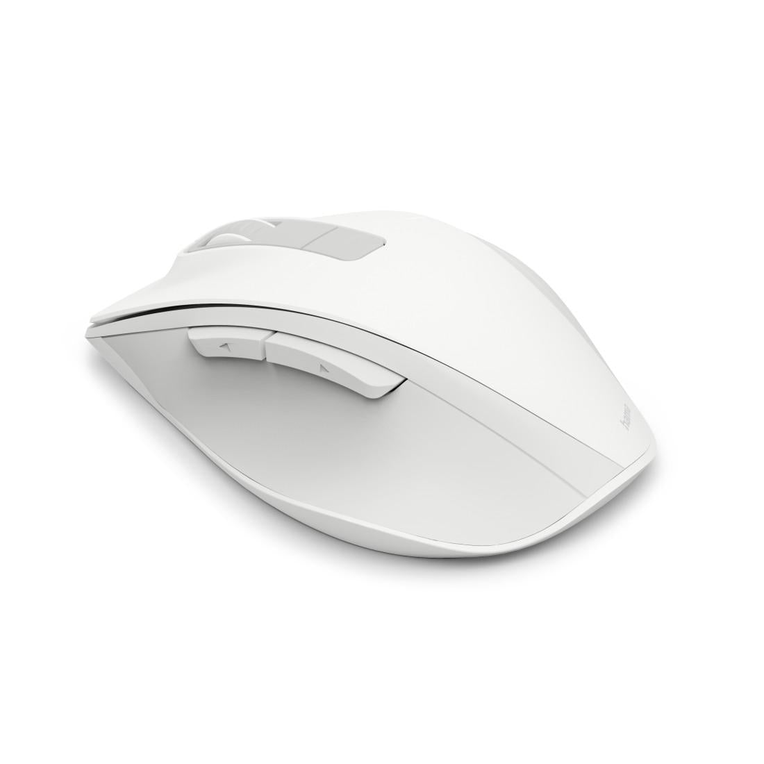 HAMA Безжична оптична мишка WM-500 Recharge, бяла, 6 бут.,800/1200/1600 dpi, безшумна