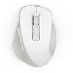 HAMA WM-500 Recharge Wireless Optical Mouse, white, 6 buttons, 800/1200/1600 dpi, silent
