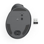 HAMA Wireless Ergonomic Mouse "EWM-500R", optical, 7 buttons, black