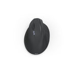 HAMA EMW-500L Ergonomic Wireless Mouse for Left-Handed Users, Black