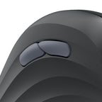 HAMA EMW-500L Ergonomic Wireless Mouse for Left-Handed Users, Black