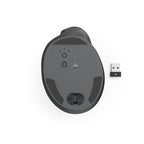 HAMA EMW-500L Ergonomic Wireless Mouse for Left-Handed Users, Black