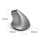 HAMA Wireless Ergonomic Vertical Mouse "EMW-700", multi-device, anthracite
