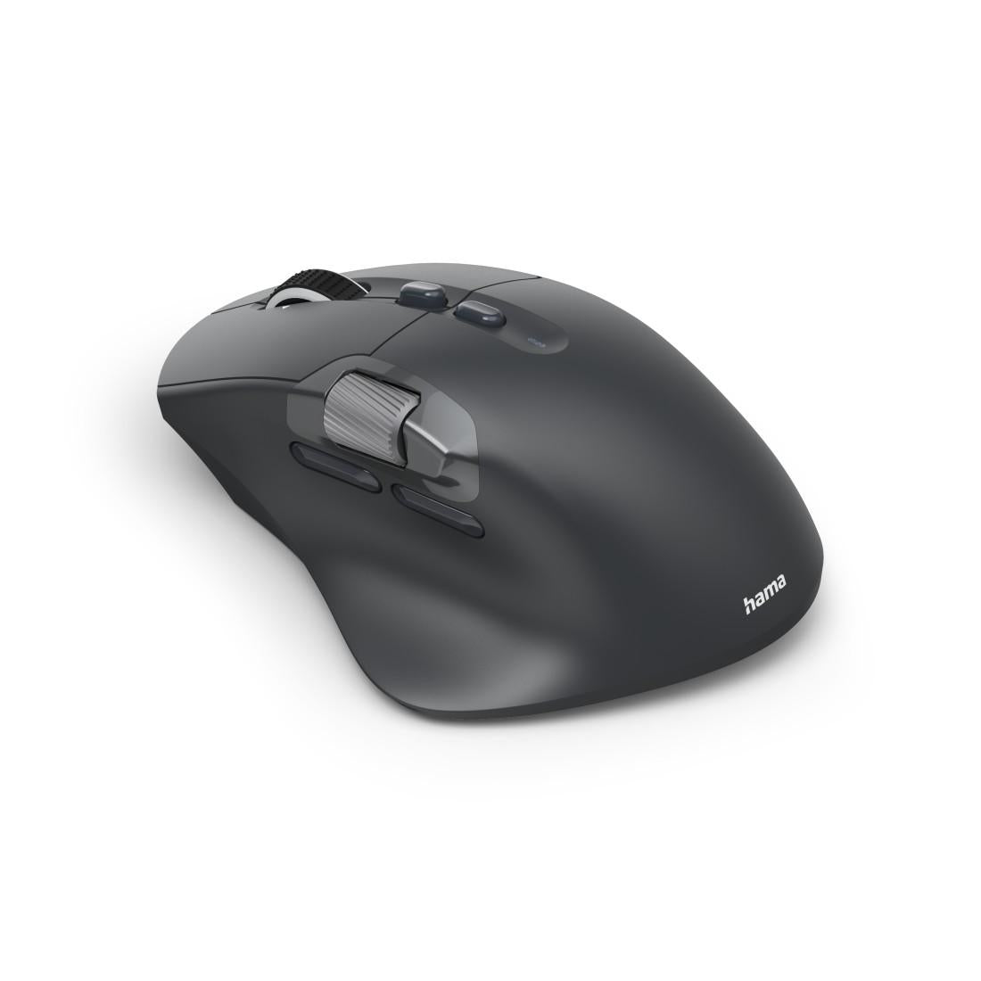 HAMA Мишка „WM-900“ мултифункционална, ергономична, Bluetooth, батерия, RGB, черна