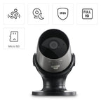 HAMA Surveillance Camera, 1080p WiFi, Motion/Sound Sensor, Night Vision, 176646