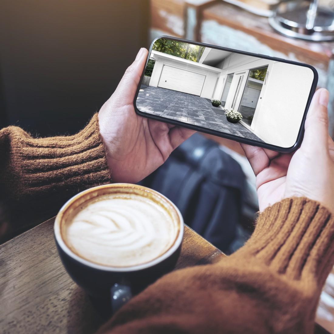 HAMA Wi-Fi камера 1080p, за външна употреба, нощно виждане, запис
