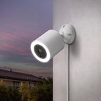 HAMA Wi-Fi Outdoor Camera with Light and Motion Detector, 2688 x 1520p, 4MP