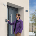 HAMA Wi-Fi Outdoor Camera with Light and Motion Detector, 2688 x 1520p, 4MP
