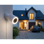 HAMA Wi-Fi Outdoor Camera with Light and Motion Detector, 2688 x 1520p, 4MP