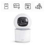 HAMA Wi-Fi камера, за закрити помещения, записваща, въртяща се, бяла