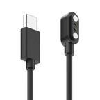 HAMA Charging Cable for Smartwatches, with Magnetic Charging, USB-C, 60 cm, Black