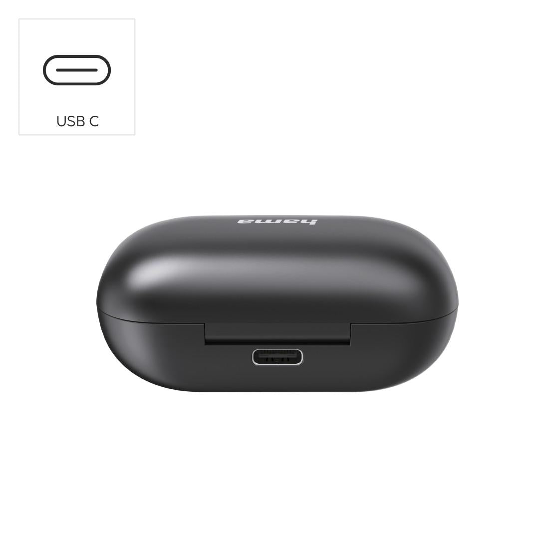 Hama Блутут слушалки “Spirit Chop II”, TWS, in-Ear, черни