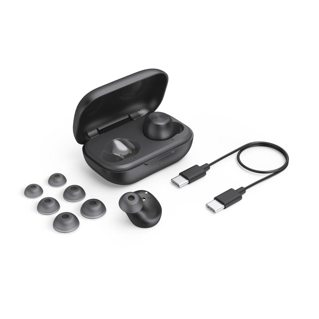 Hama Блутут слушалки “Spirit Chop II”, TWS, in-Ear, черни