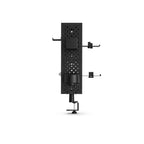 uRage Peg Board Modular Kit, Wall/Desk Mount, Black