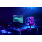 uRage Peg Board Modular Kit, Wall/Desk Mount, Black