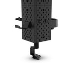 uRage Peg Board Modular Kit, Wall/Desk Mount, Black